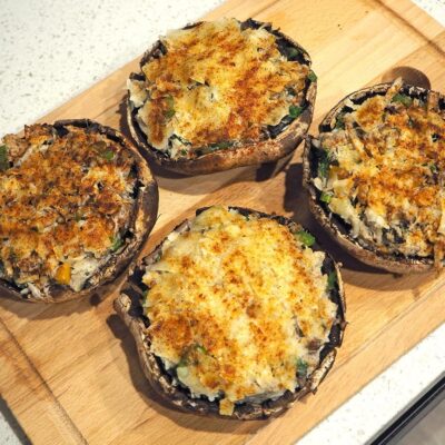 Crab-Stuffed Mushrooms