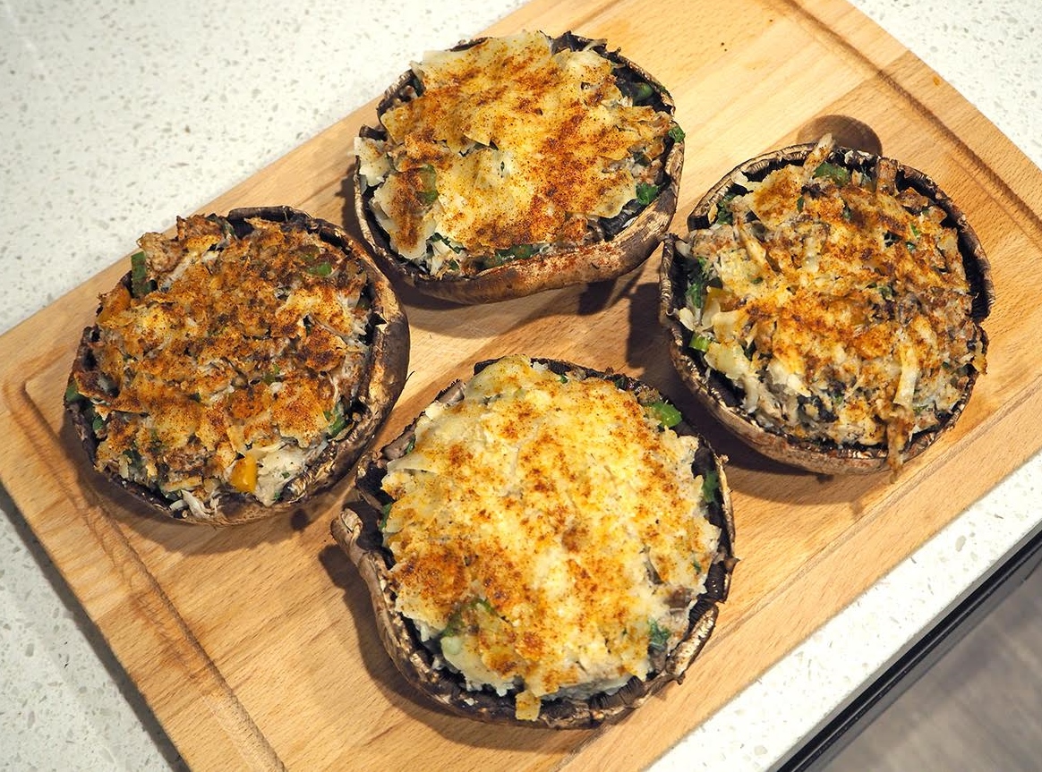 Crab-Stuffed Mushrooms