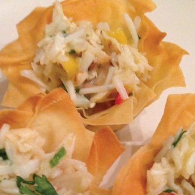 Crab Tartlettes