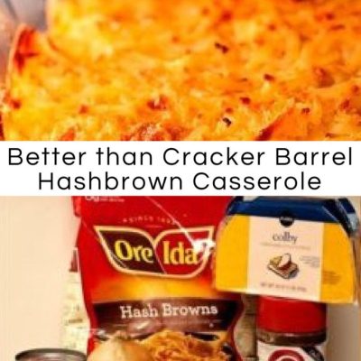 Cracker Barrels Hashbrowns Casserole