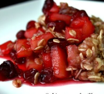 Cranberry Apple Crisp