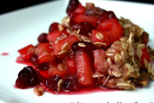 Cranberry Apple Crisp