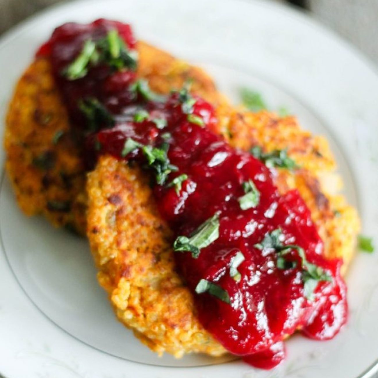 Cranberry Croquettes Or Fritters