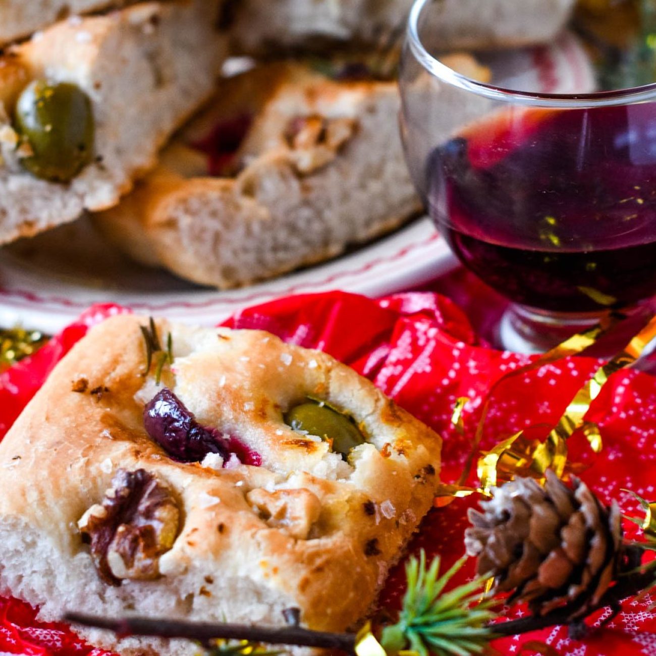 Cranberry Focaccia