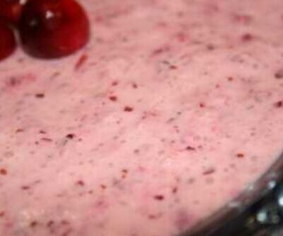 Cranberry- Horseradish Sauce Over