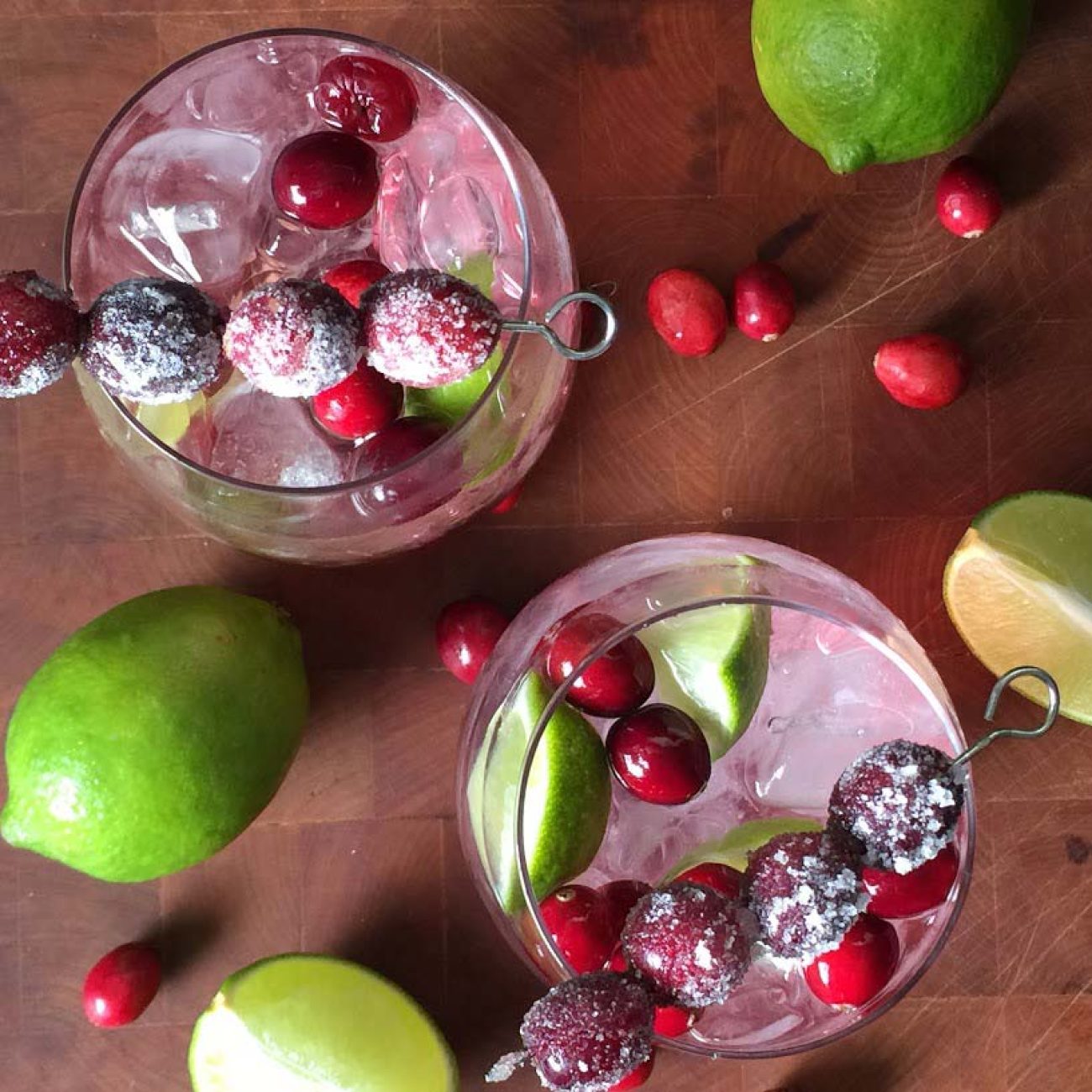 Cranberry Margaritas