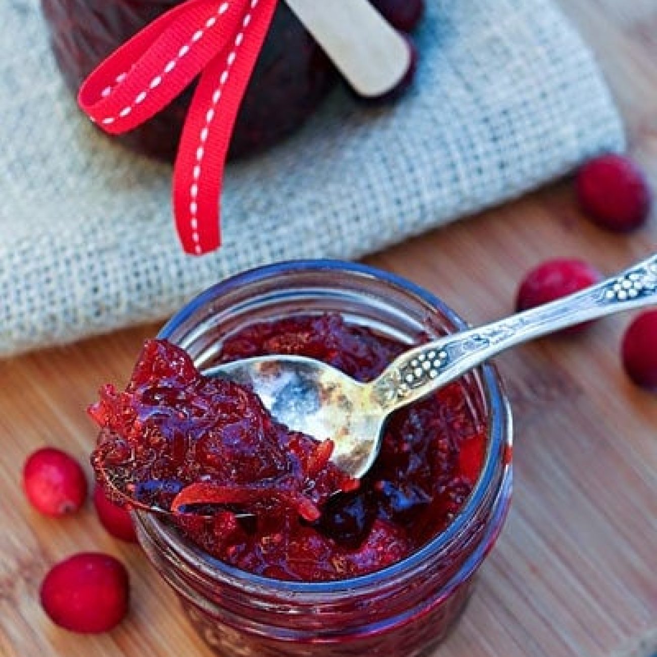 Cranberry Marmalade Holiday Muffins