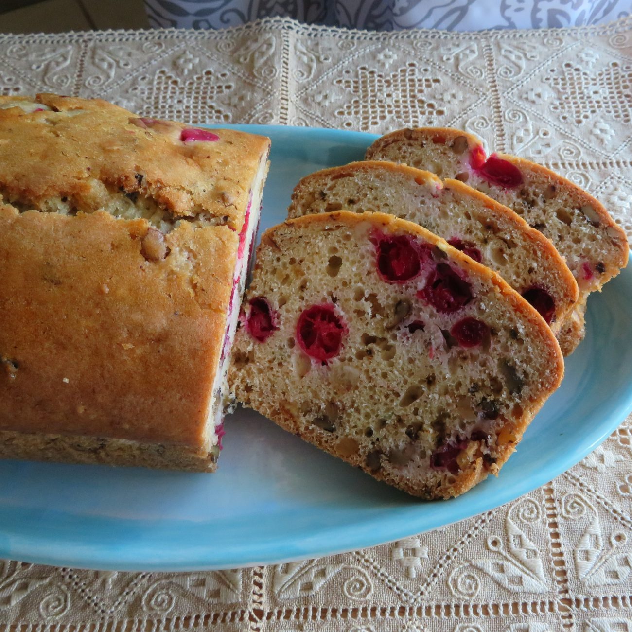 Cranberry Orange Nut Bread