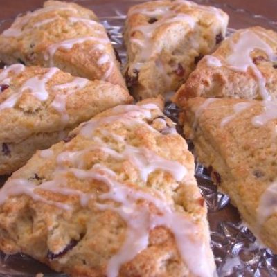 Cranberry Orange Scones Barefoot