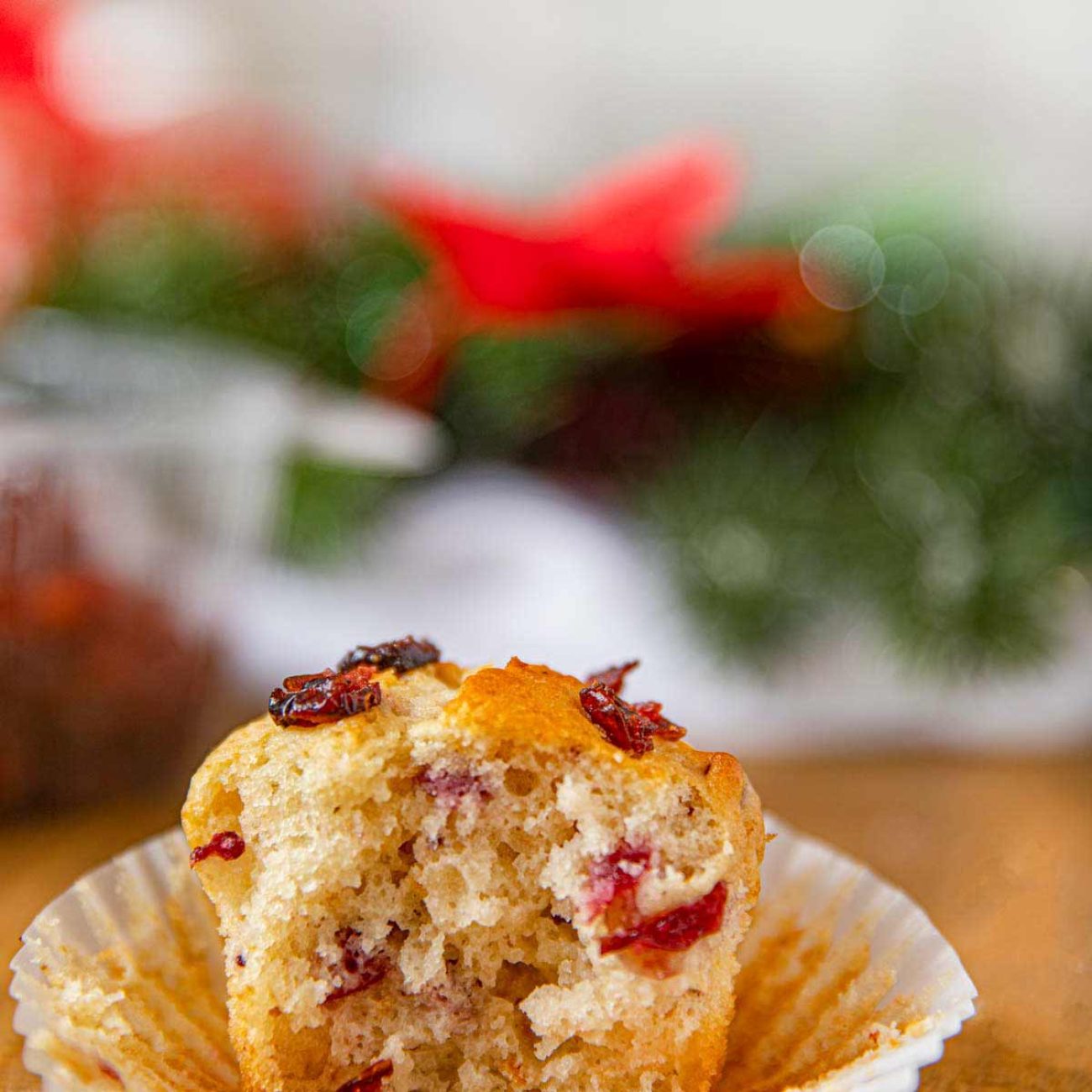 Cranberry, Orange, & Walnut Muffins