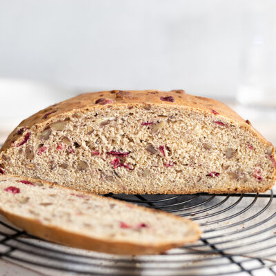 Cranberry- Pecan Bread  Bread Machine