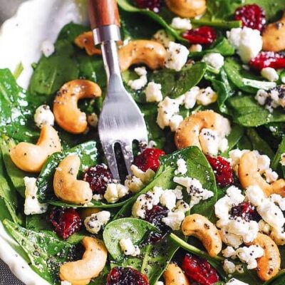 Cranberry Spinach Salad