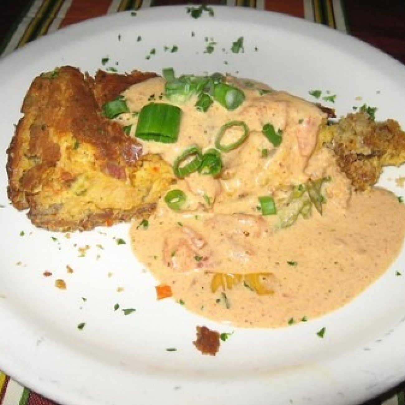 Crawfish Or Shrimp Cheesecake