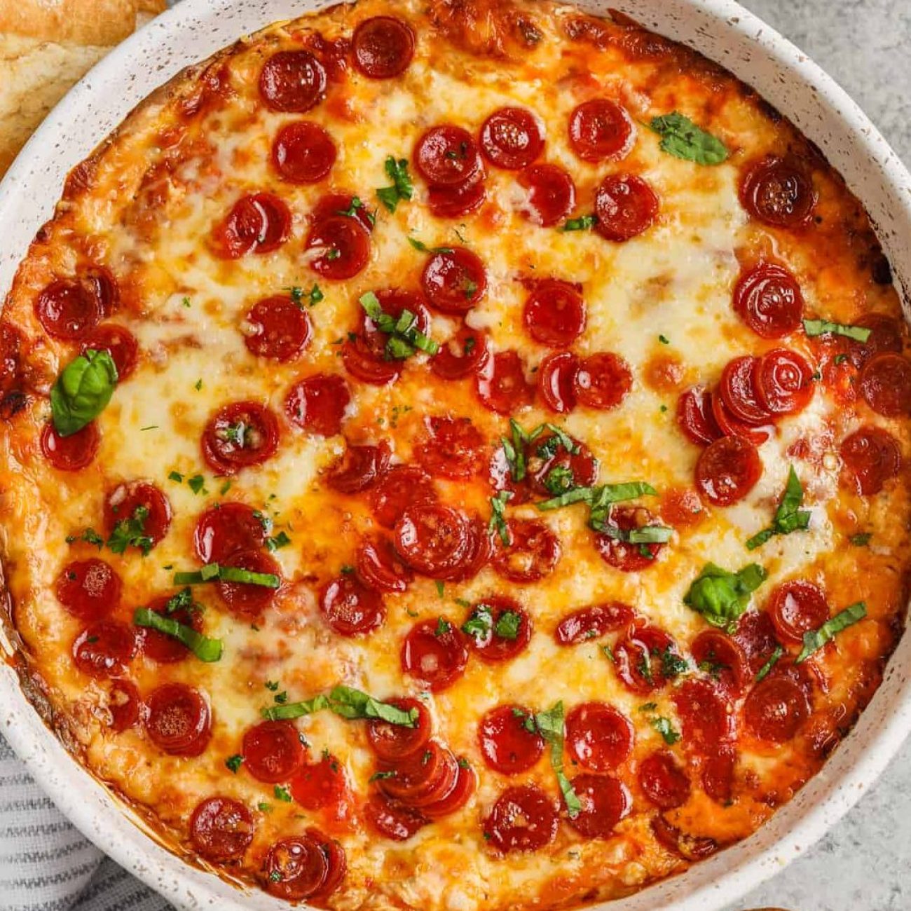 Cream Cheese Pizza Dip