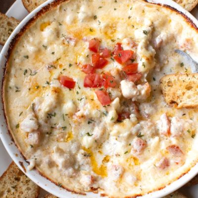 Creamy Baked Crab And Cheese Dip Recipe