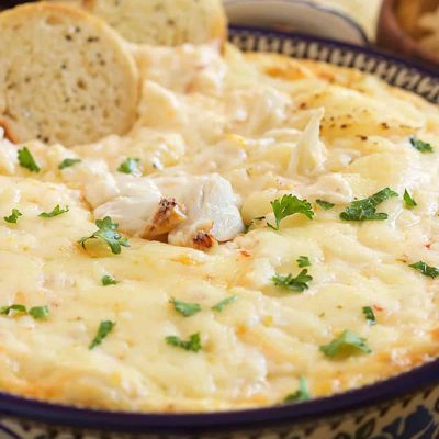 Creamy Baked Crab Dip Recipe