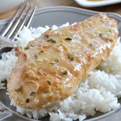 Creamy Balsamic Baked Chicken Breast