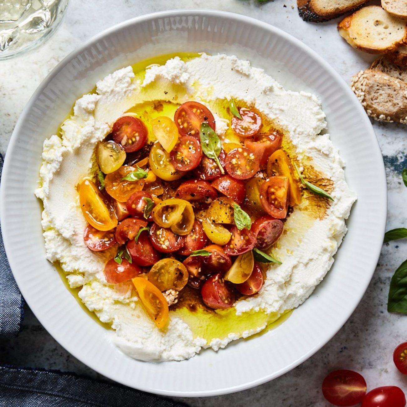 Creamy Bruschetta Spread