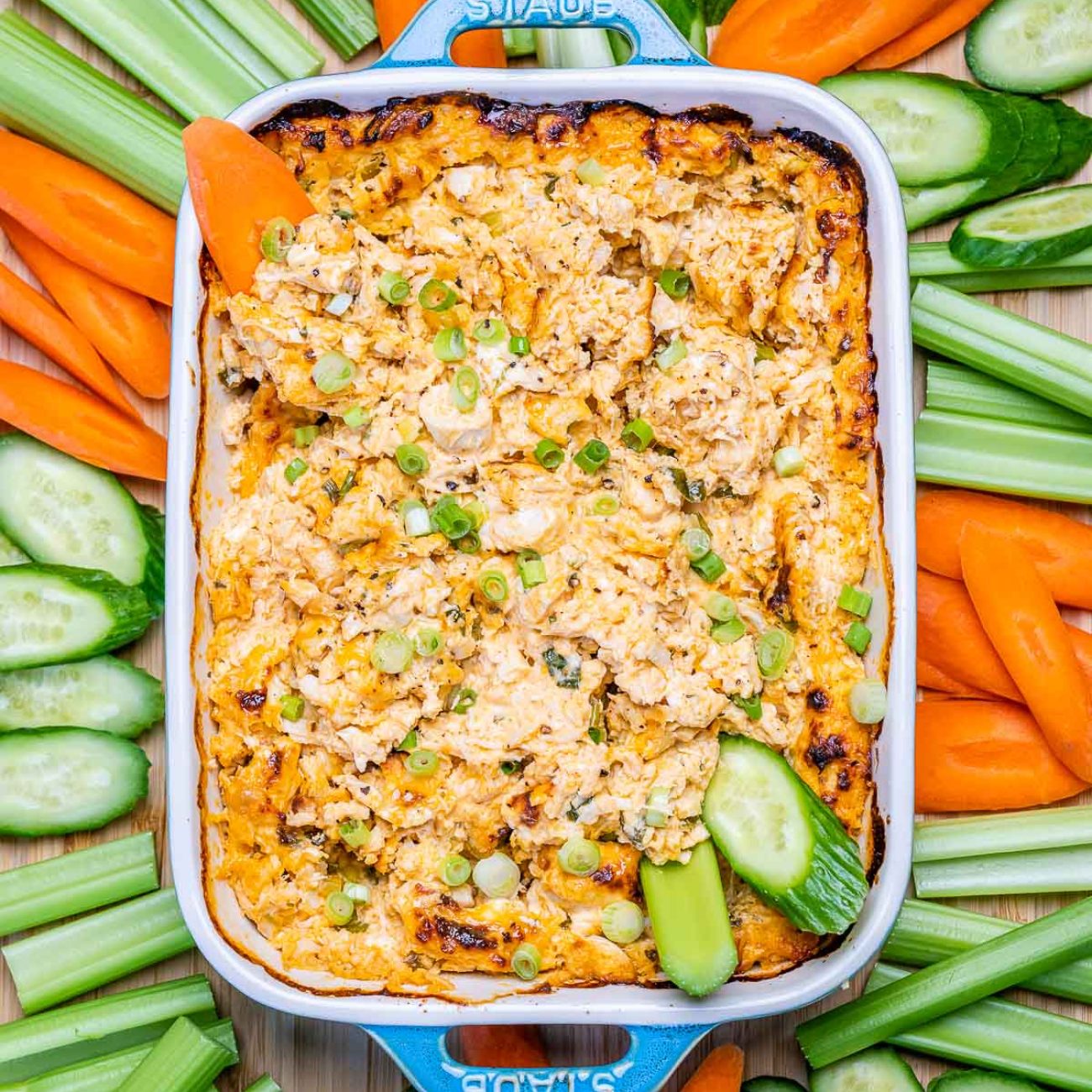 Creamy Buffalo Chicken Dip