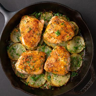 Creamy Buttermilk Chicken Breast With Peas: A One-Pan Wonder