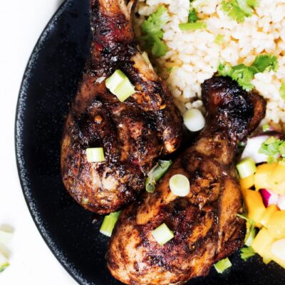 Creamy Caribbean Grilled Chicken