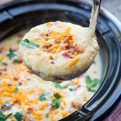 Creamy Cauliflower Leek Soup