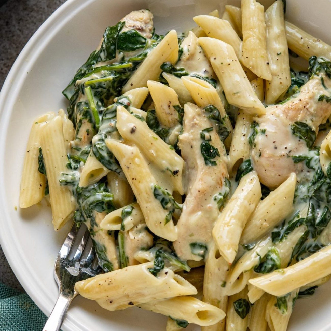 Creamy Chicken Penne With Variations