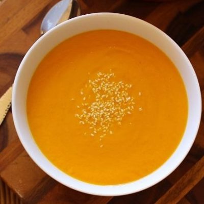 Creamy Curried Carrot Velvet Soup Recipe