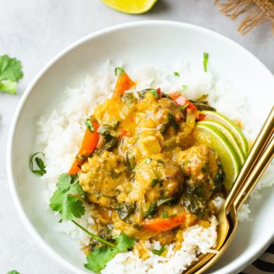 Creamy Curried Chicken Ball