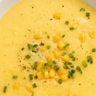 Creamy Homemade Sweet Corn Soup Recipe