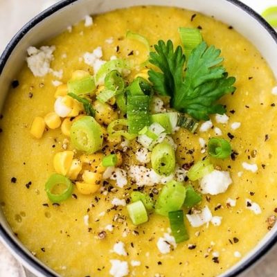 Creamy Homemade Sweet Corn Soup Recipe