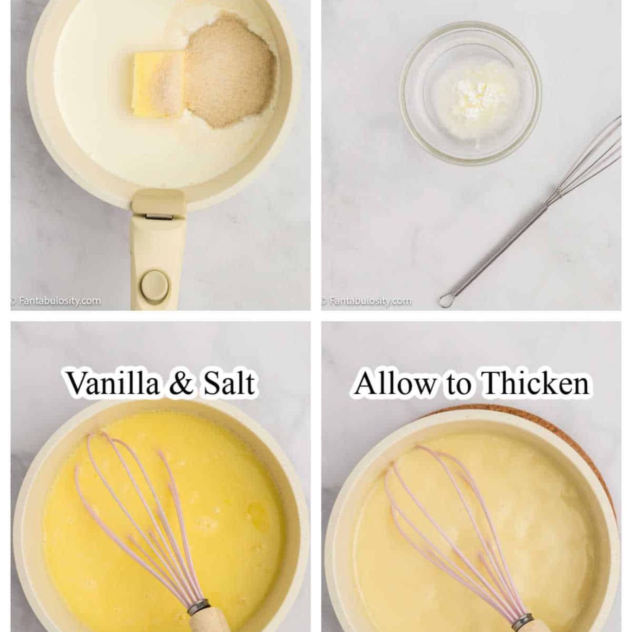 Creamy Homemade Vanilla Sauce Recipe