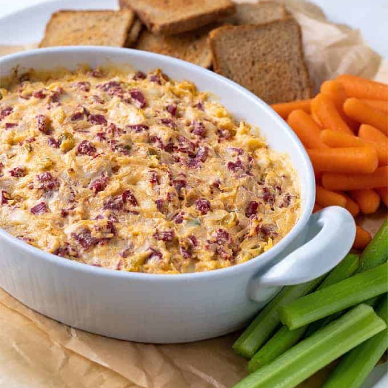 Creamy Hot Reuben Dip Recipe