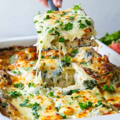 Creamy Lasagna Casserole