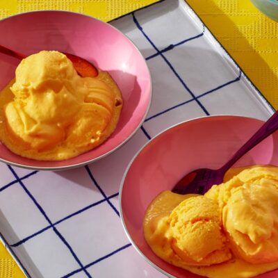 Creamy Mango Sorbet