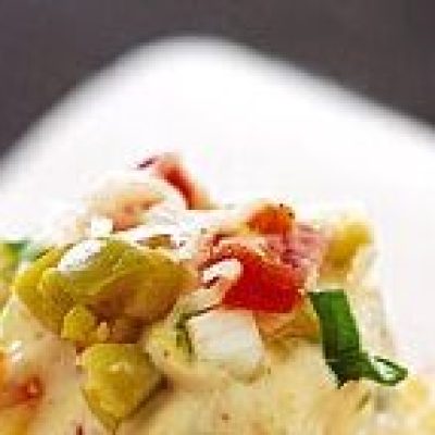 Creamy Olive And Cheese Spanish Canaps Recipe