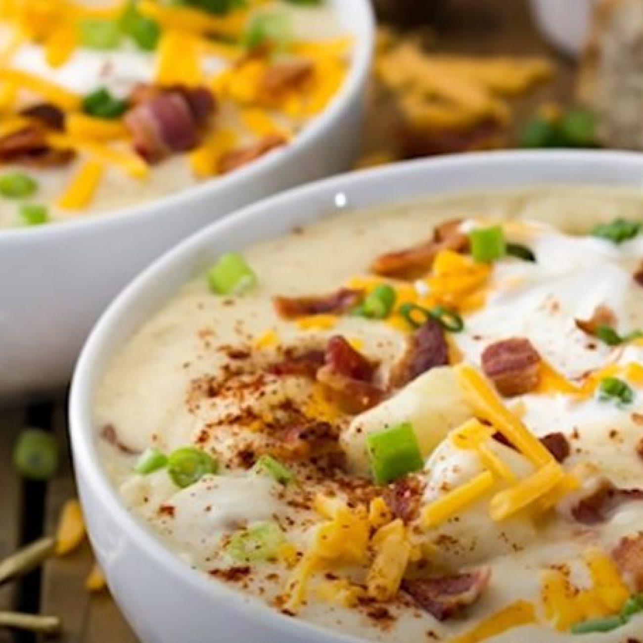 Creamy Parmesan Potato Soup