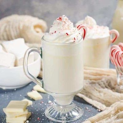 Creamy Peppermint White Chocolate Hot Cocoa Recipe