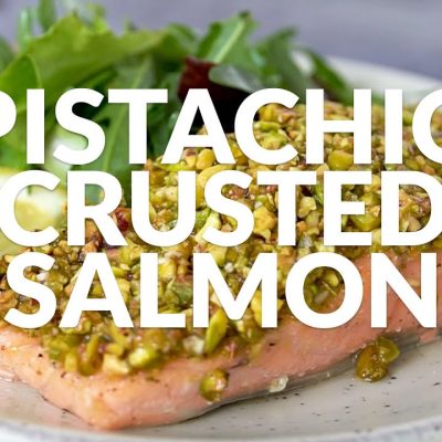 Creamy Pistachio- Salmon Pate