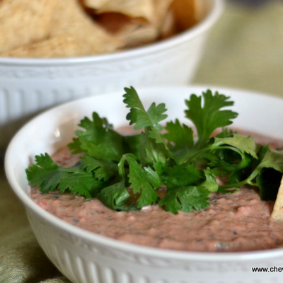 Creamy Roasted Red Pepper Dip