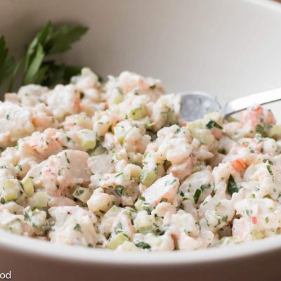 Creamy Shrimp And Dill Puffs