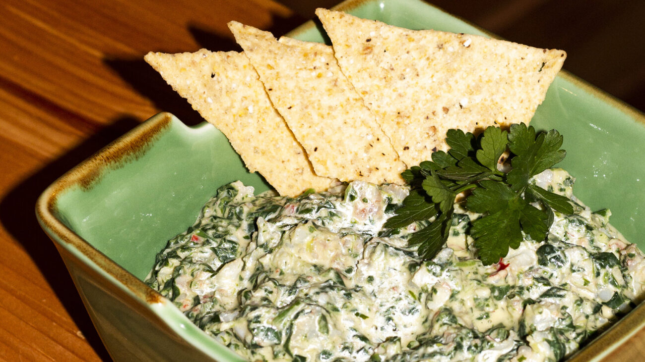 Creamy Shrimp, Spinach And Goat Cheese Dip