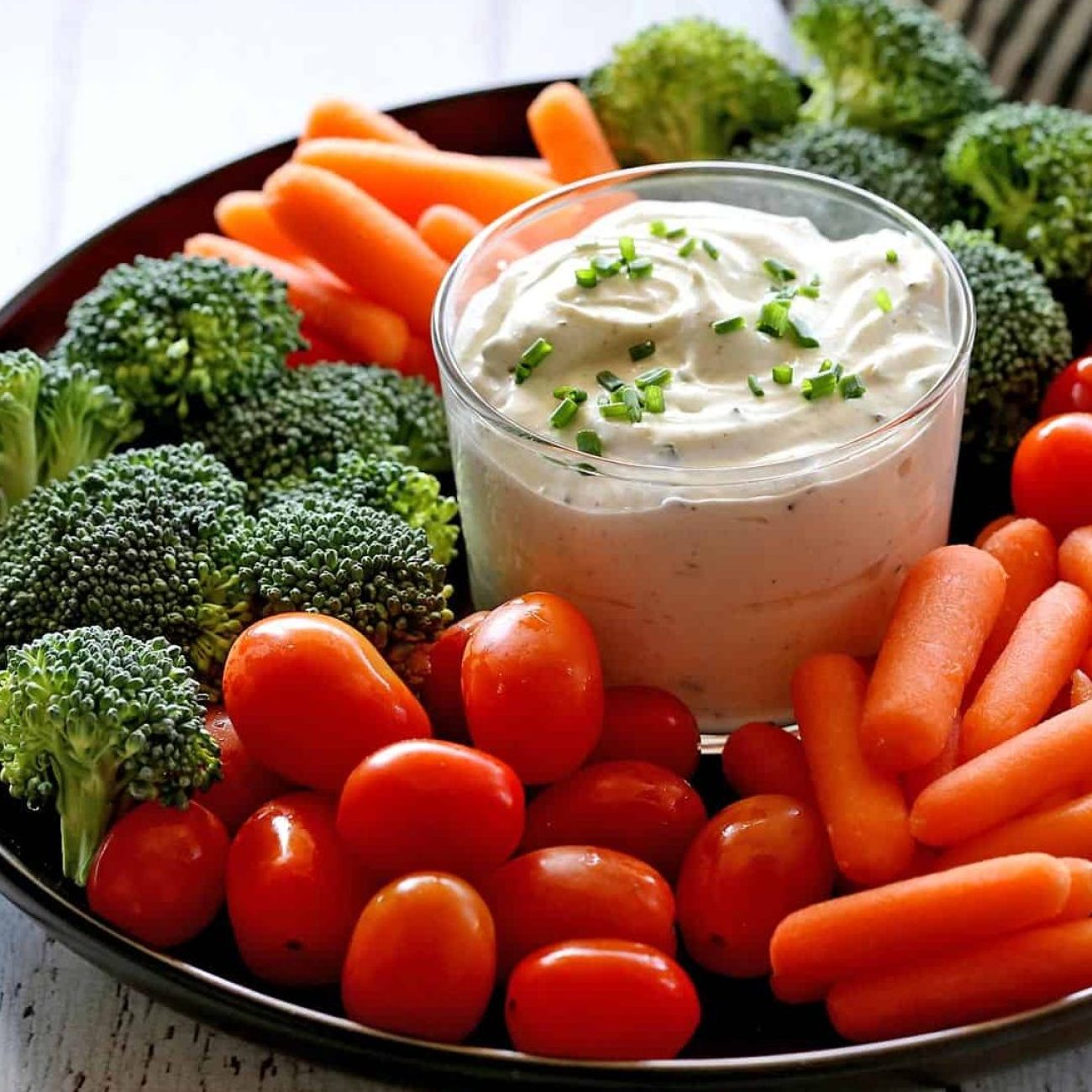 Creamy Sour Cream and Vegetable Dip Recipe