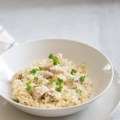 Creamy Sour Cream Chicken Risotto Recipe