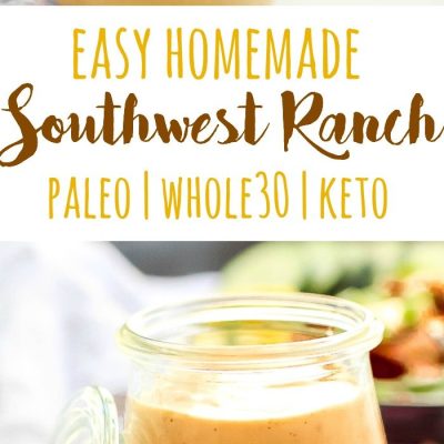 Creamy Southwestern Ranch Dip Recipe