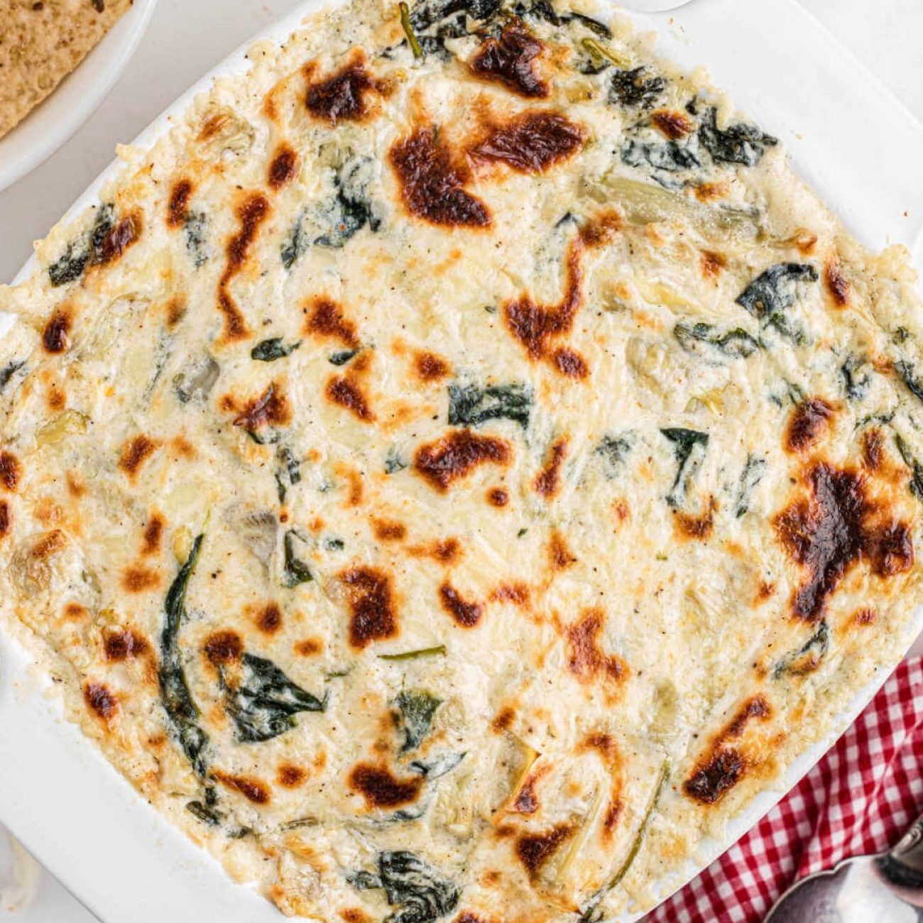 Creamy Spicy Spinach Dip with Velveeta Cheese