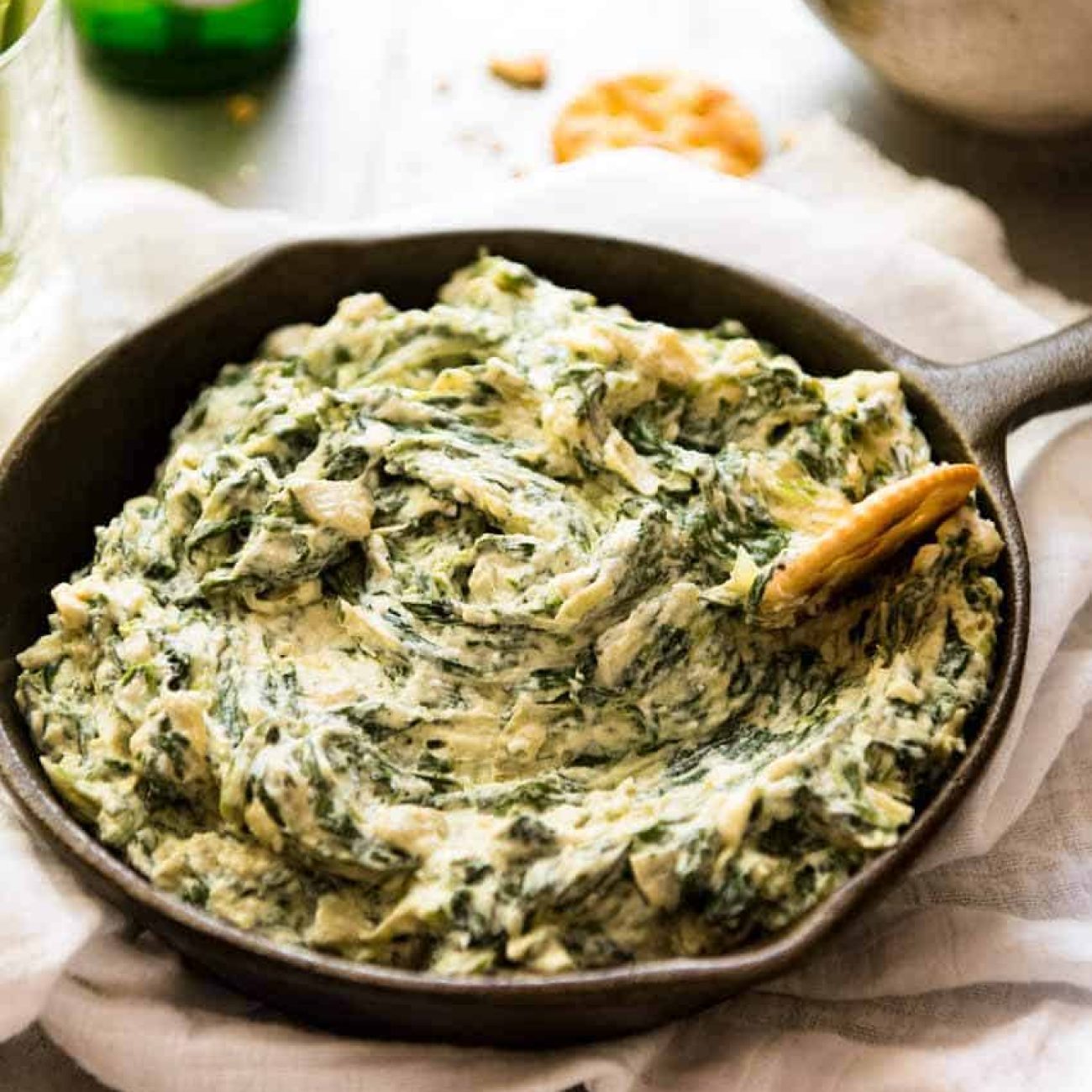 Creamy Spinach and Artichoke Dip Recipe