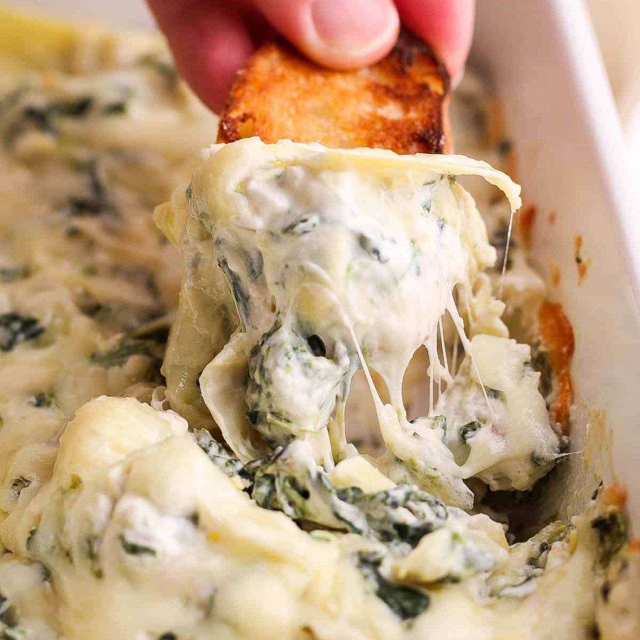 Creamy Spinach and Gruyere Cheese Dip Recipe