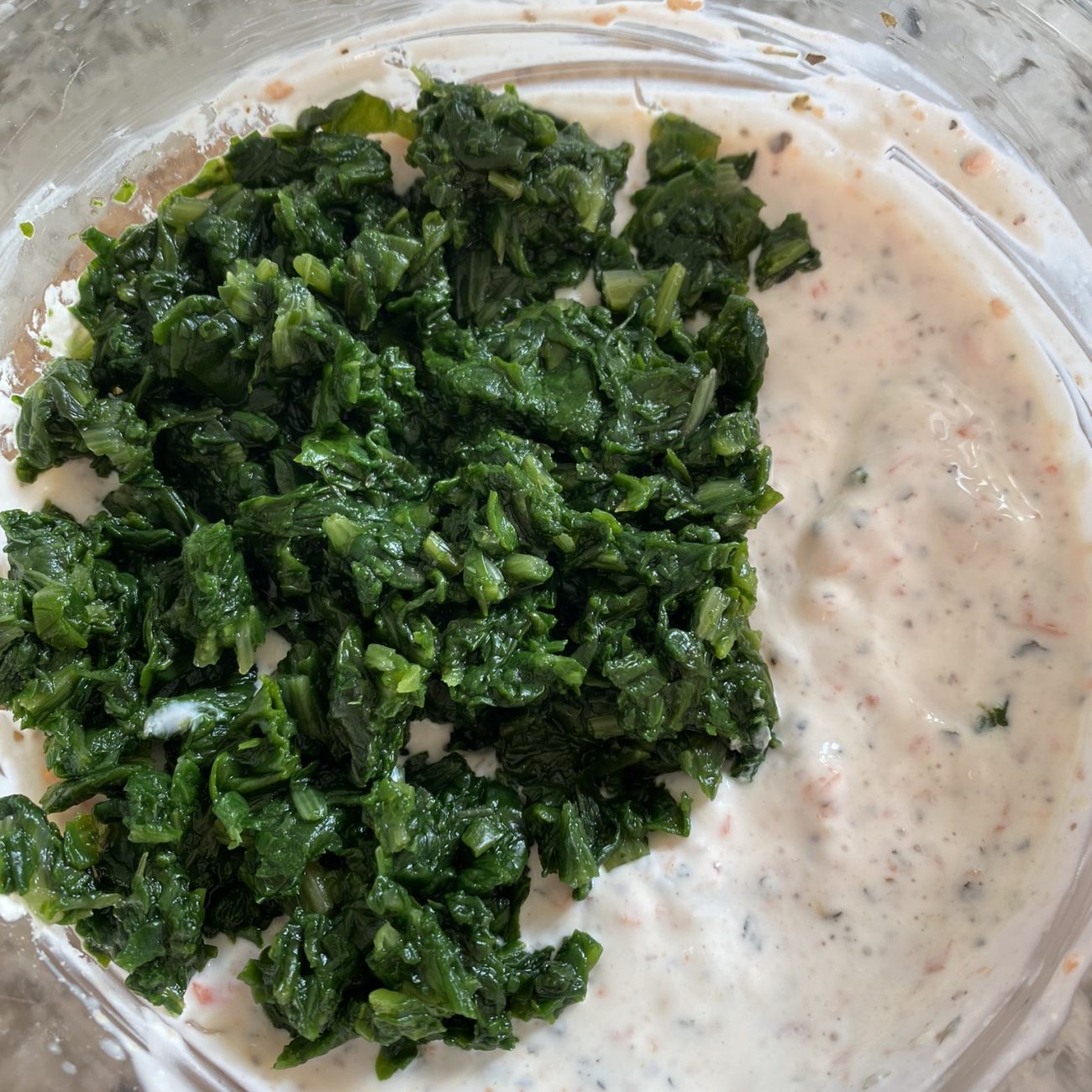 Creamy Spinach Dip with Crunchy Jicama and Sweet White Onions