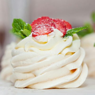 Creamy Strawberry Cheesecake Muffins